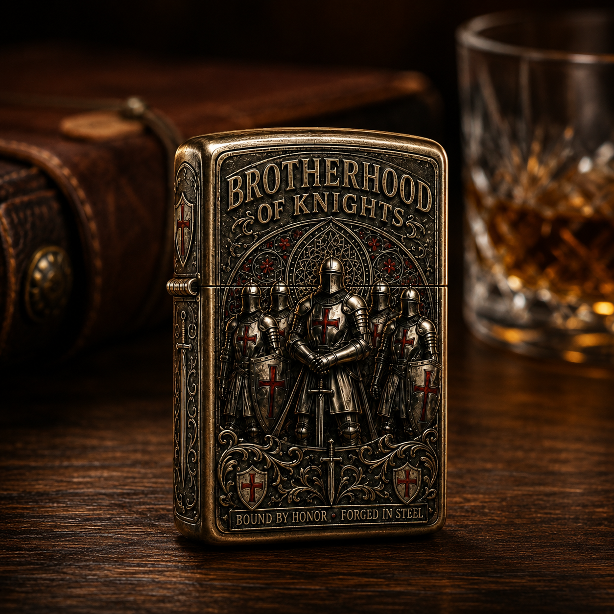 ⚔️ Brotherhood Of Knights Vintage Lighter | 2026 Limited Edition