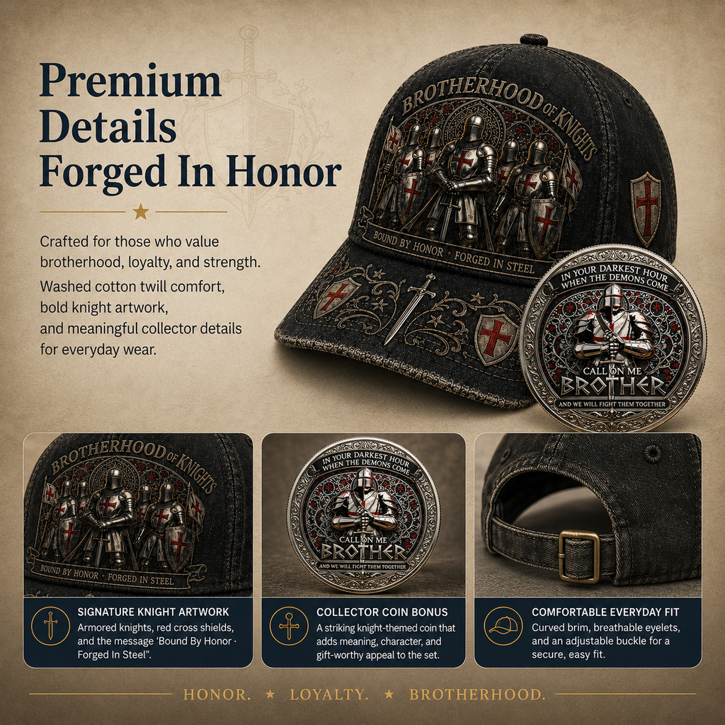 Brotherhood Of Knights Honor Cap