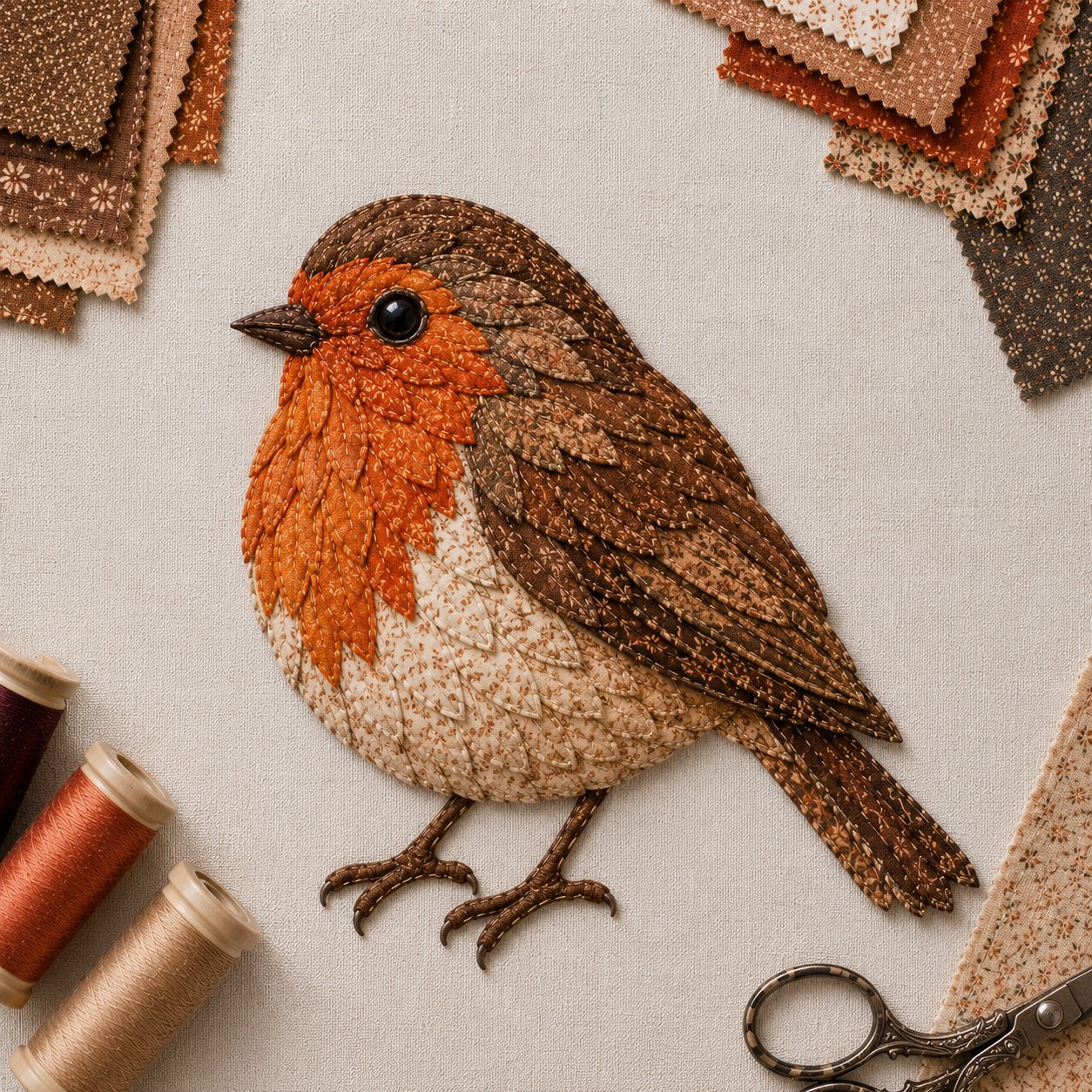 🧵Beginner Friendly - ✨3D Patchwork Bird DIY Craft Kit – BUY 2 FREE SHIPPING