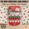 2026 New🎅🎁 Waterfall Christmas Gift Card Booklet 💳✨