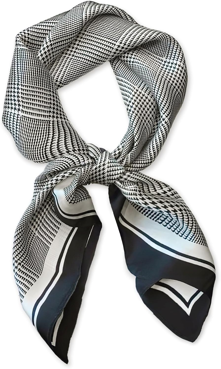 Ciormis 100% Mulberry Silk Scarf-Women's 21''/27''Square Silk Hair Head Scarf Neckerchief with Gift Packaged