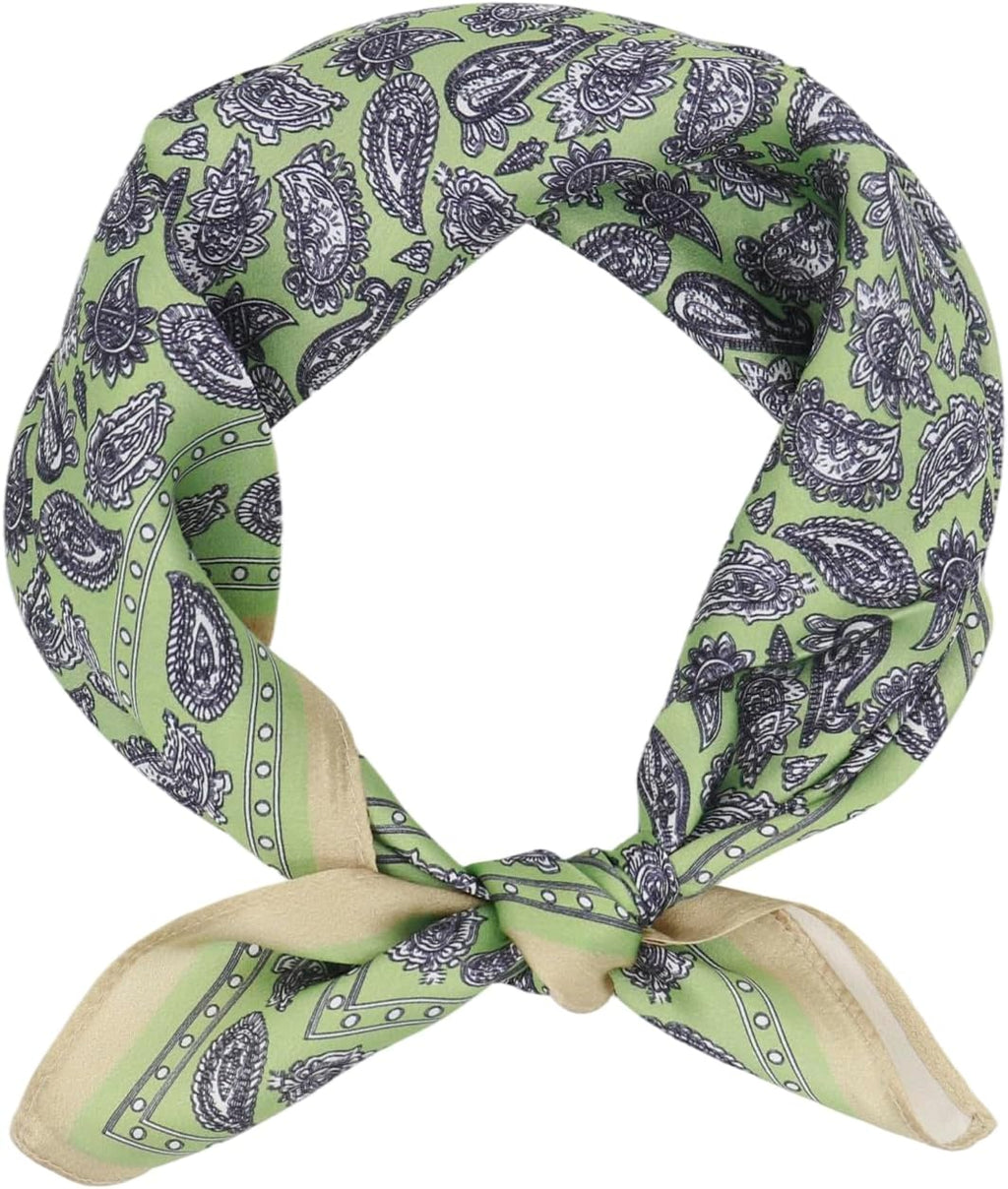 Ciormis 100% Mulberry Silk Scarf-Women's 21''/27''Square Silk Hair Head Scarf Neckerchief with Gift Packaged