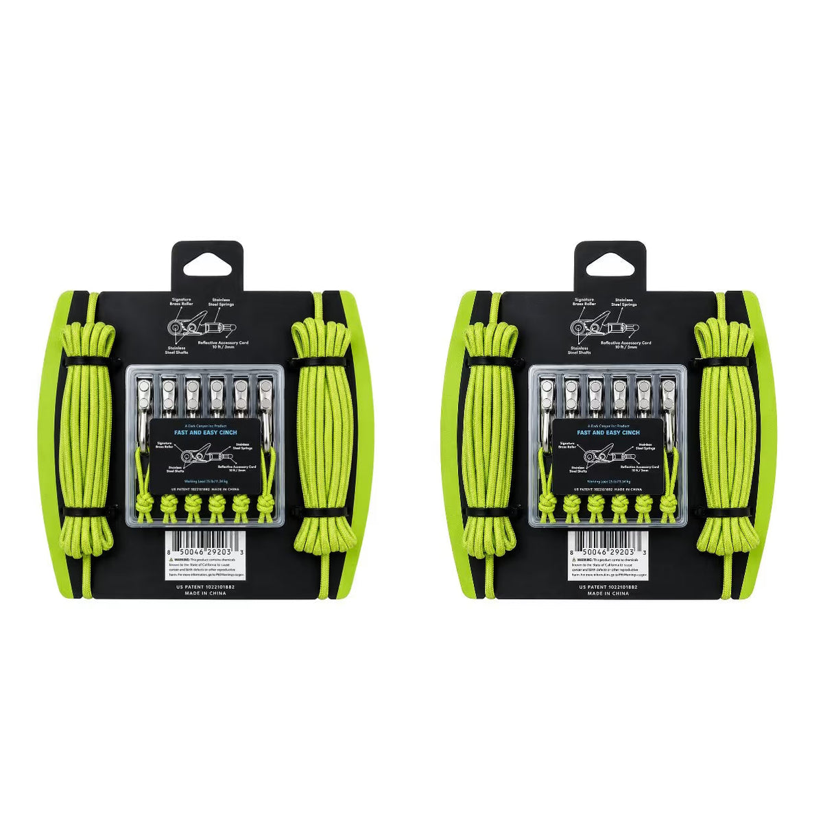 No-Knot Rope Tightener Kit – Pull-to-Lock, Quick-Release Tie-Down System
