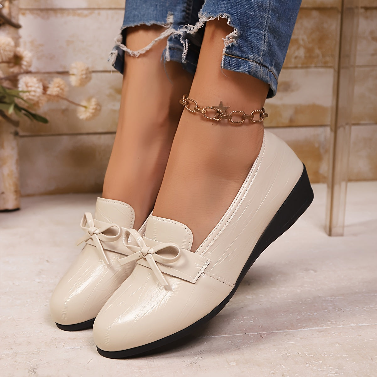Last Day Sale 60% - Women's orthopedic loafers, comfortable leather material