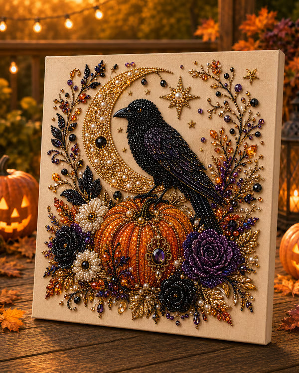 Halloween Pearl Art DIY Kit – Turn Tiny Pearls into Spooky-Cute Magic (📦Buy 2 Free Shipping)