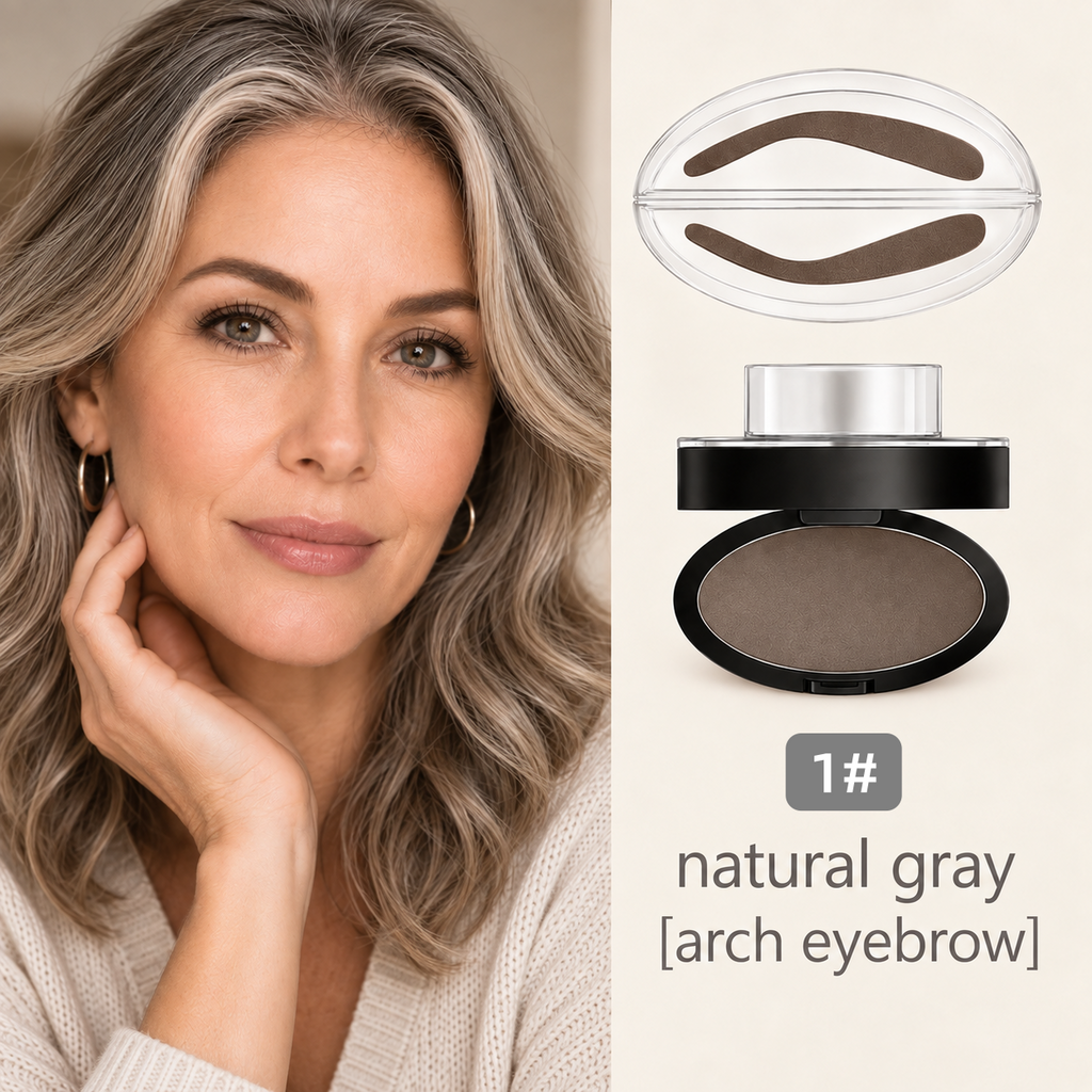 5-Second Brow Stamp Kit – Natural, Fuller-Looking Brows