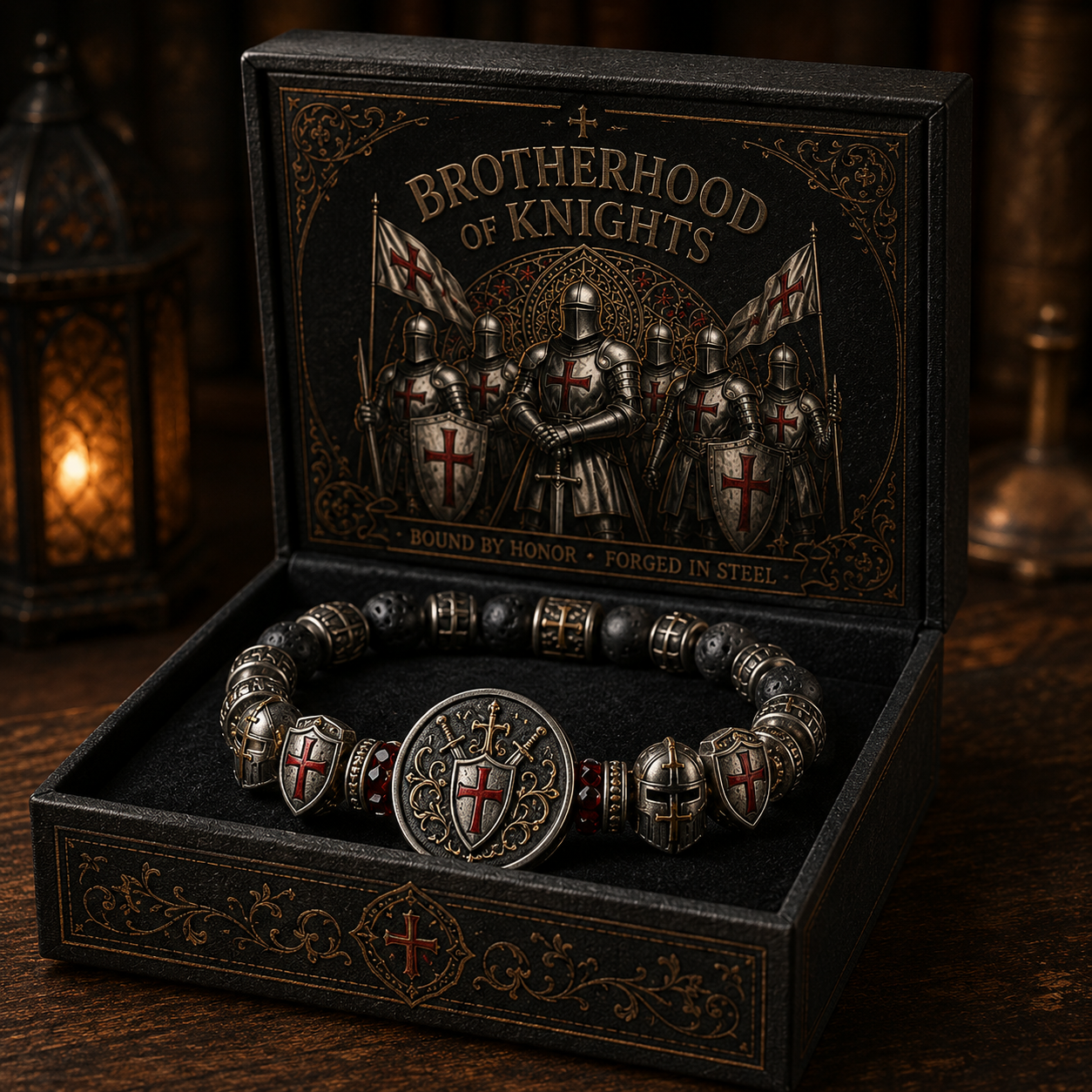 ⚔️ Brotherhood Of Knights Honor Faith Bracelet
