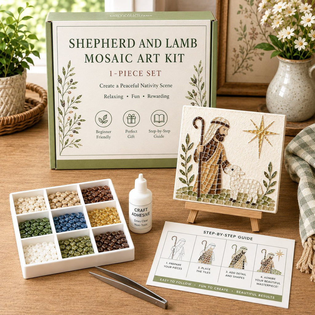 Nativity Sea Glass Art Kit