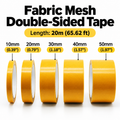 🔥 Heavy-Duty Double-Sided Grid Tape – Strong Hold, Easy Tear & Clean Removal