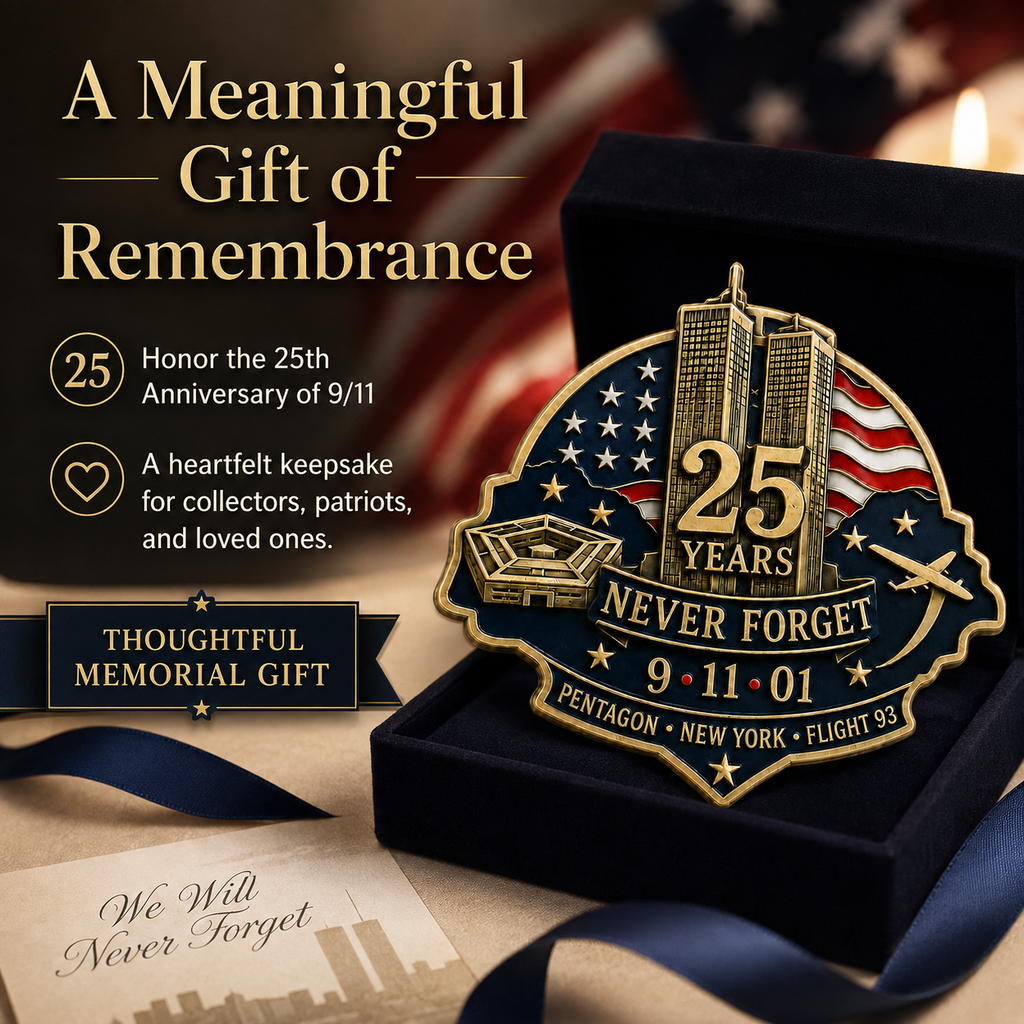 Pentagon • Flight 93" 25th Anniversary Remembrance Pin