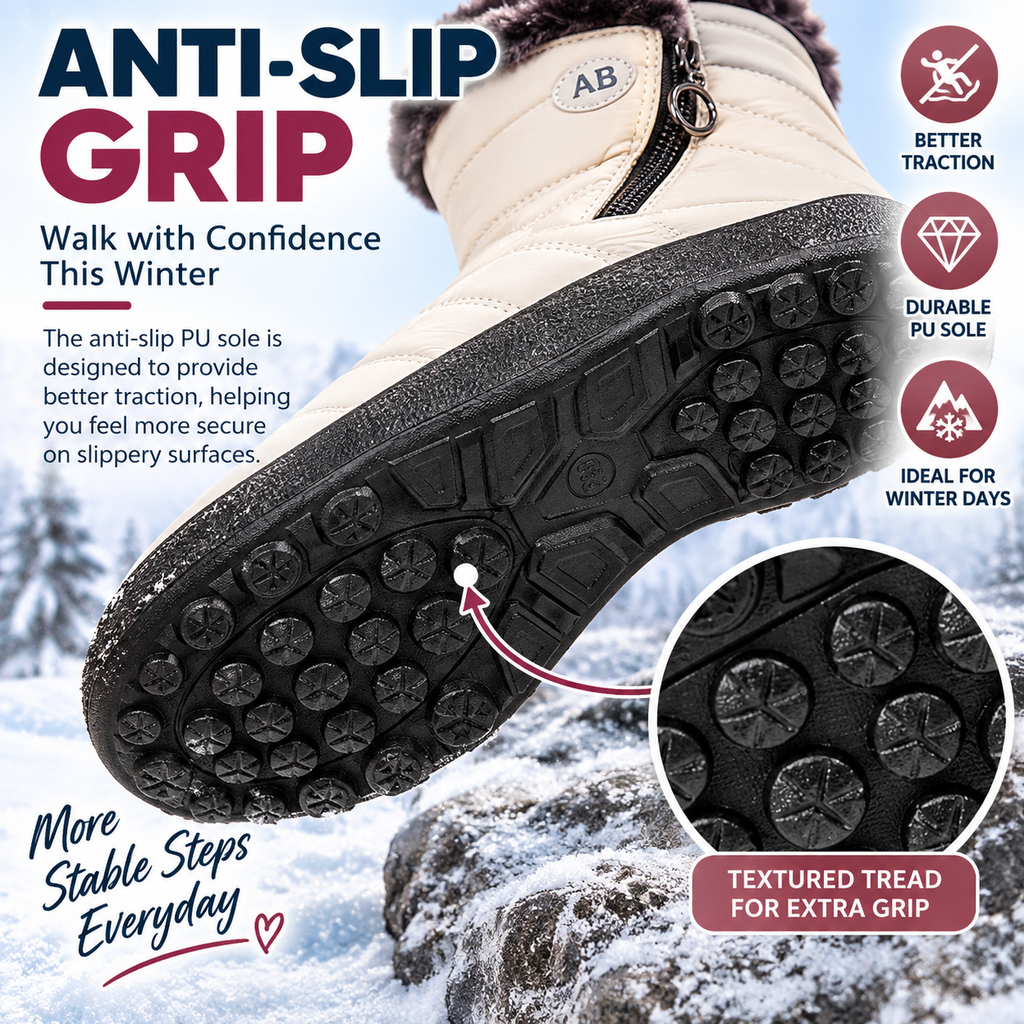 🌎Clearance Sale Only $19.99🔥Women’s Winter Boots – Warm, Anti-Slip & Soft Comfort
