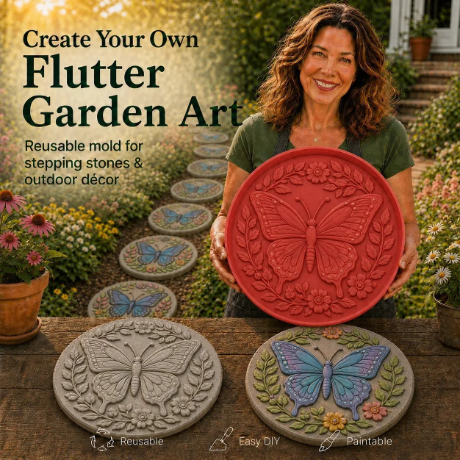 Garden Art Stepping Stone Mold💥