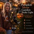🎃 Halloween Early Bird Sale | 49% OFF Pumpkin Moon Garden Stake Light