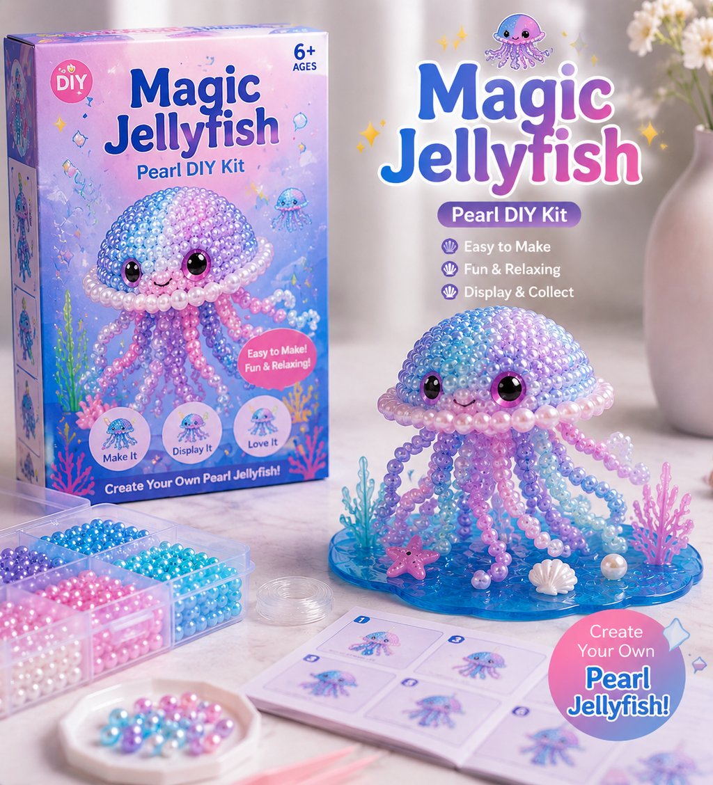 12 Magical Ocean Friends DIY Kit – Create Your Own Adorable Sea Creatures!