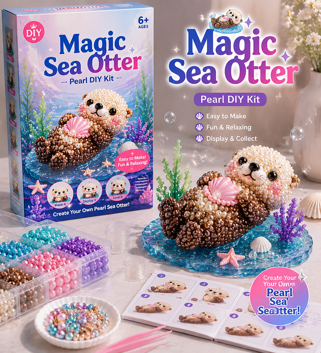 12 Magical Ocean Friends DIY Kit – Create Your Own Adorable Sea Creatures!