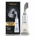 Instant Natural Black Hair Dye Cream – Easy Comb Application & Long-Lasting Color