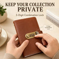 Locking Banknote Collection Booklet | Holds 100 Bills