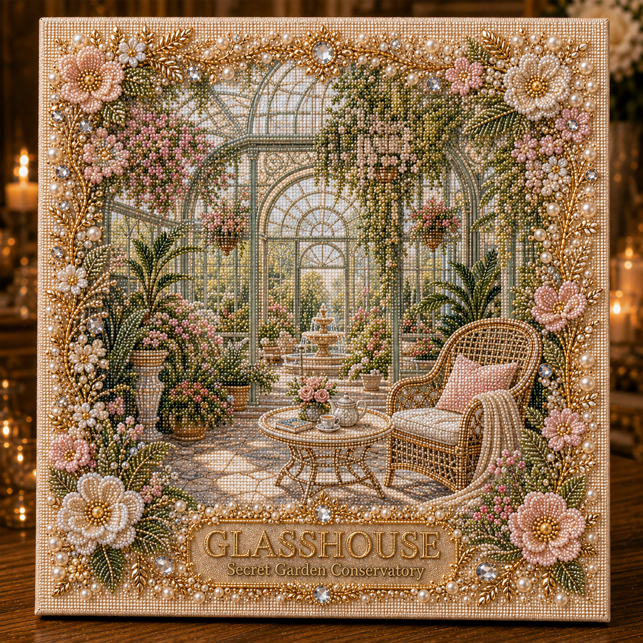 Dream Destinations Pearl Art DIY Kit – Create Your Own Sparkling Escape