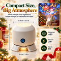 ✨Christmas Rotating Projector Light – 8 Festive Scenes🎄