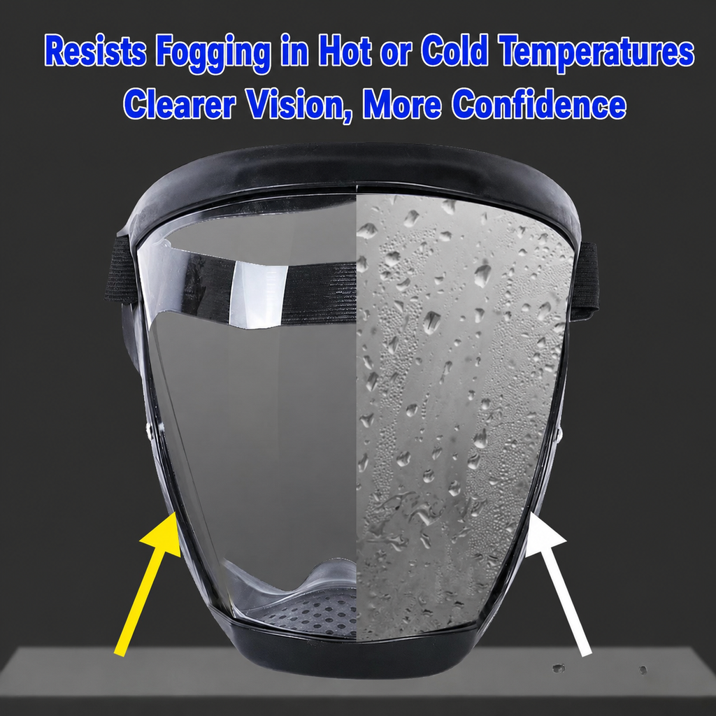 🛡 Selnivo™ Full-Face Protective Visor – Face, Eye & Respiratory Protection