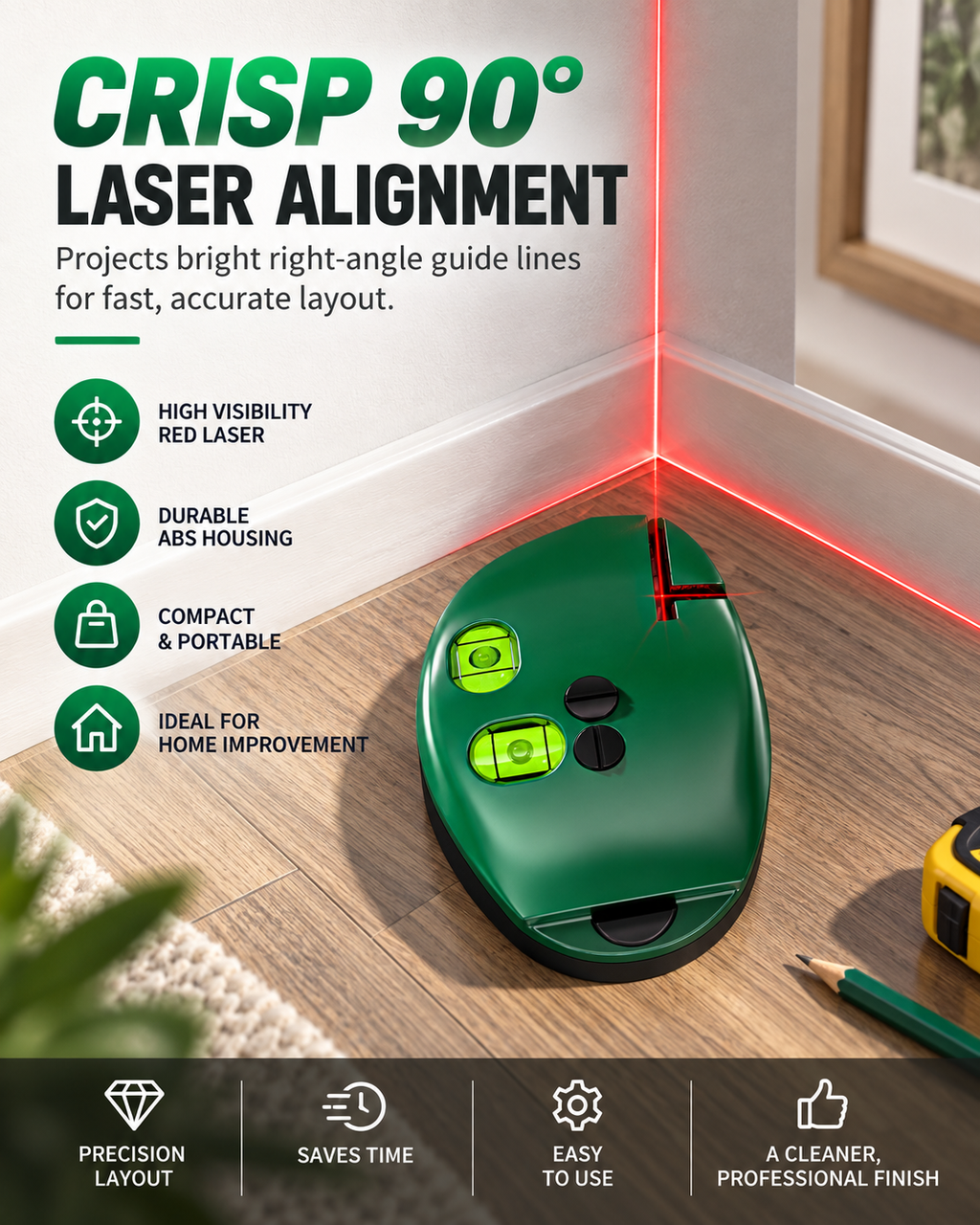 90 Degree Electronic Red Light Scale