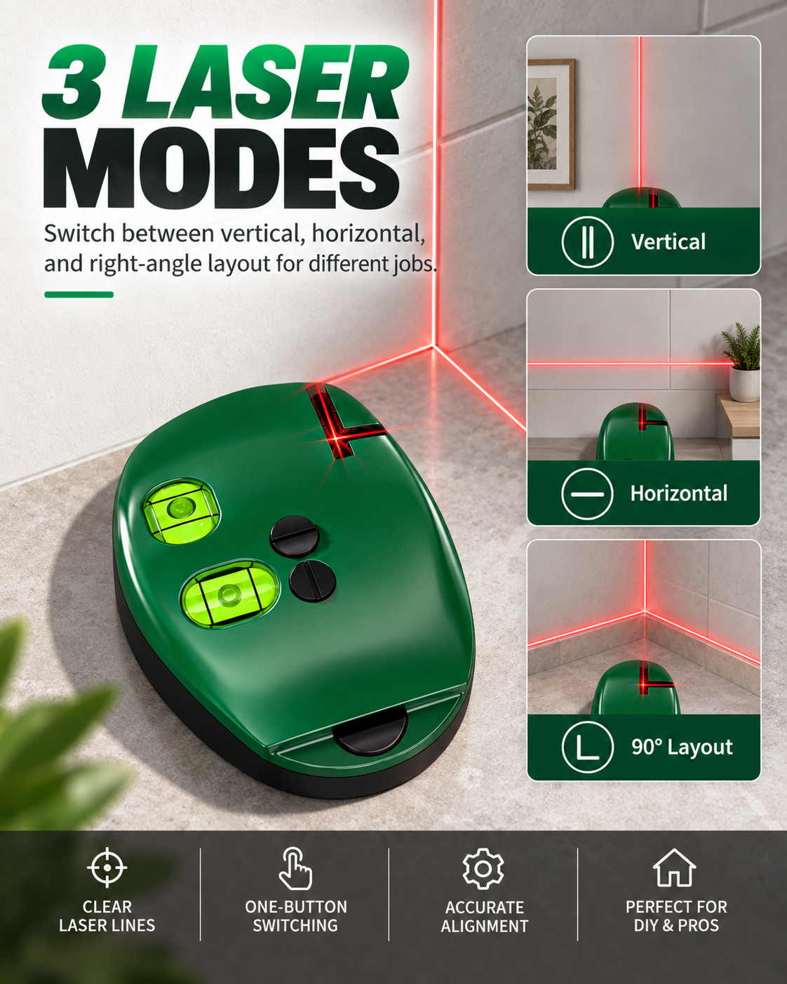90 Degree Electronic Red Light Scale