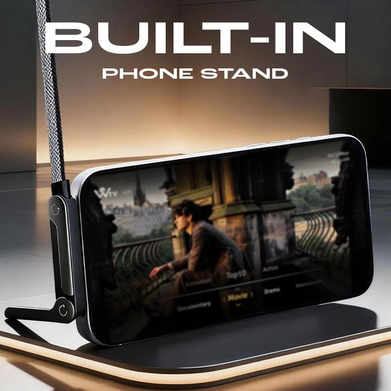 BELLEVERY™-  240W Braided Fast Charge Cable With Built-in Phone Stand