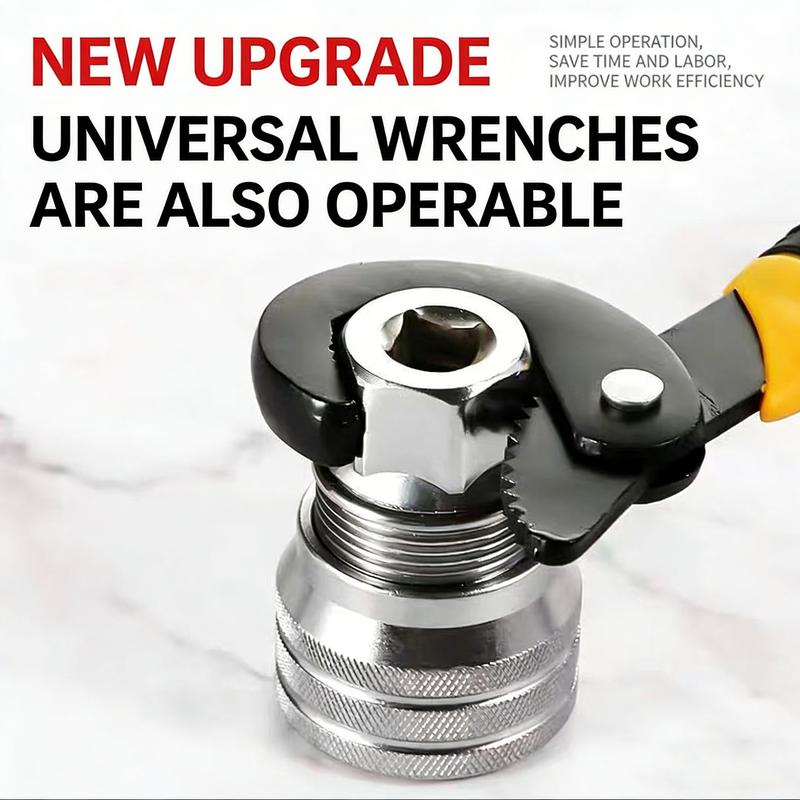 🔧 Universal Socket Wrench – One Tool for All Repairs, Works with Drills & Ratchets