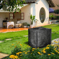Durable Air Conditioner Cover, Full Mesh AC Protector, Heavy-Duty Outdoor Protection, All-Season Use, AC Covers, AC Covers For Outside