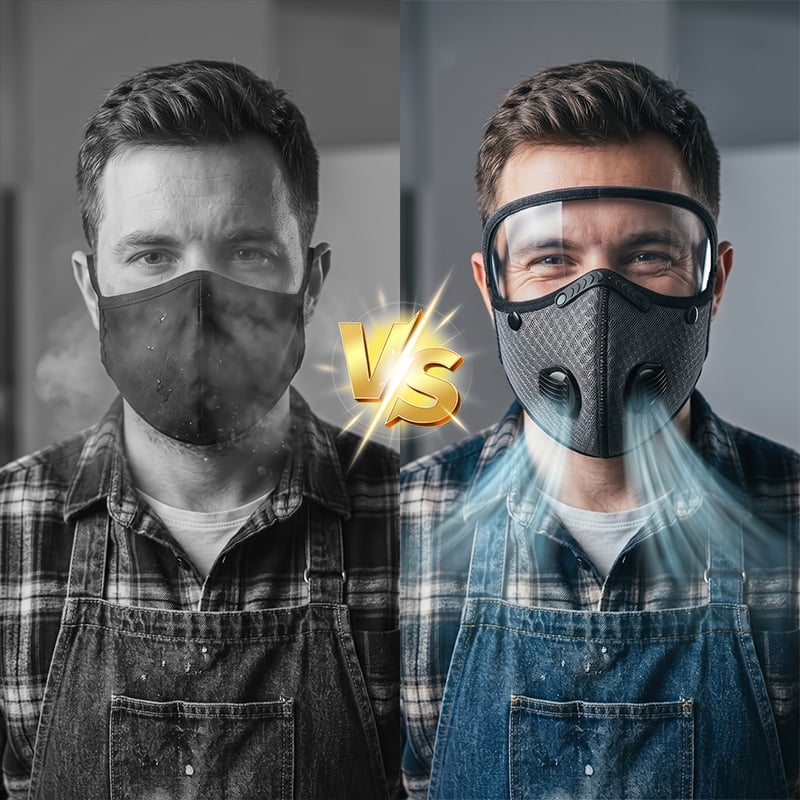 Breathing Valve Face Mask