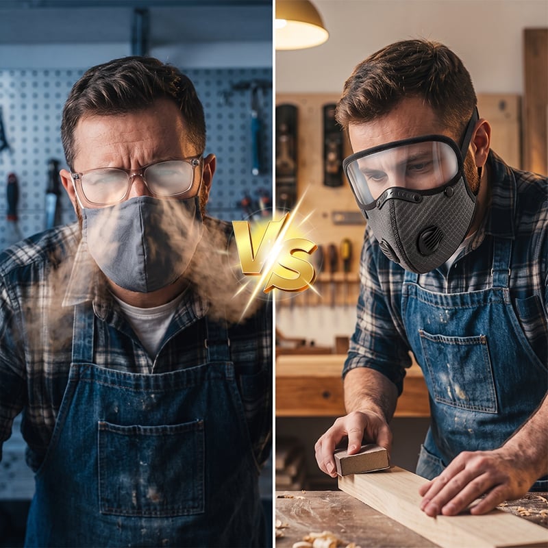 Breathing Valve Face Mask