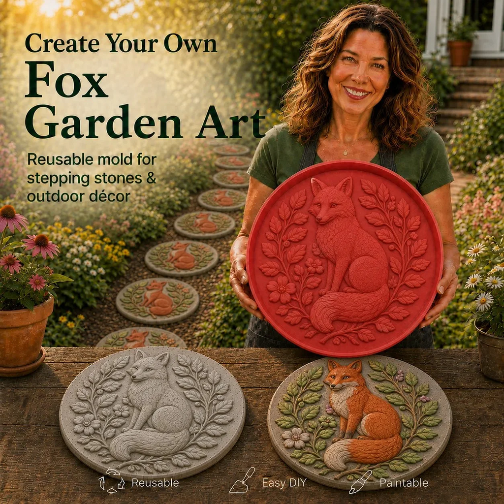 Garden Art Stepping Stone Mold💥
