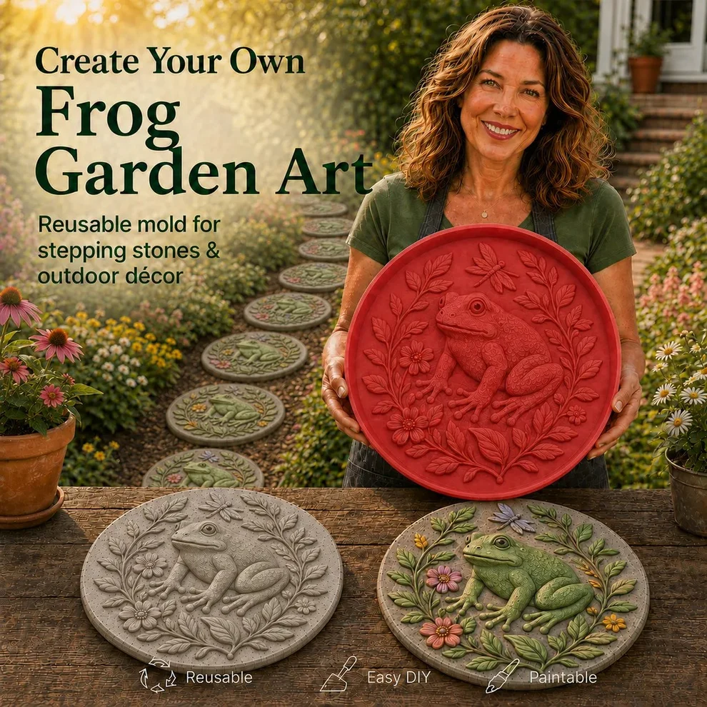Garden Art Stepping Stone Mold💥