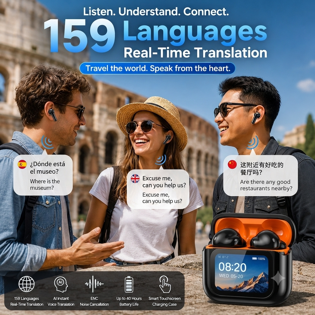 2026 Travel Tech Breakthrough” Understand Conversations in Real Time — Without Pulling Out Your Phone