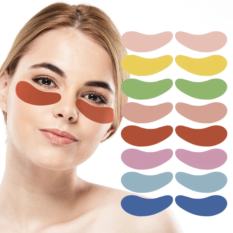 Wrinkle Remove Lash Extensions Under Eye Pads Sensitive Skin Silicone Reusable Eye Patches