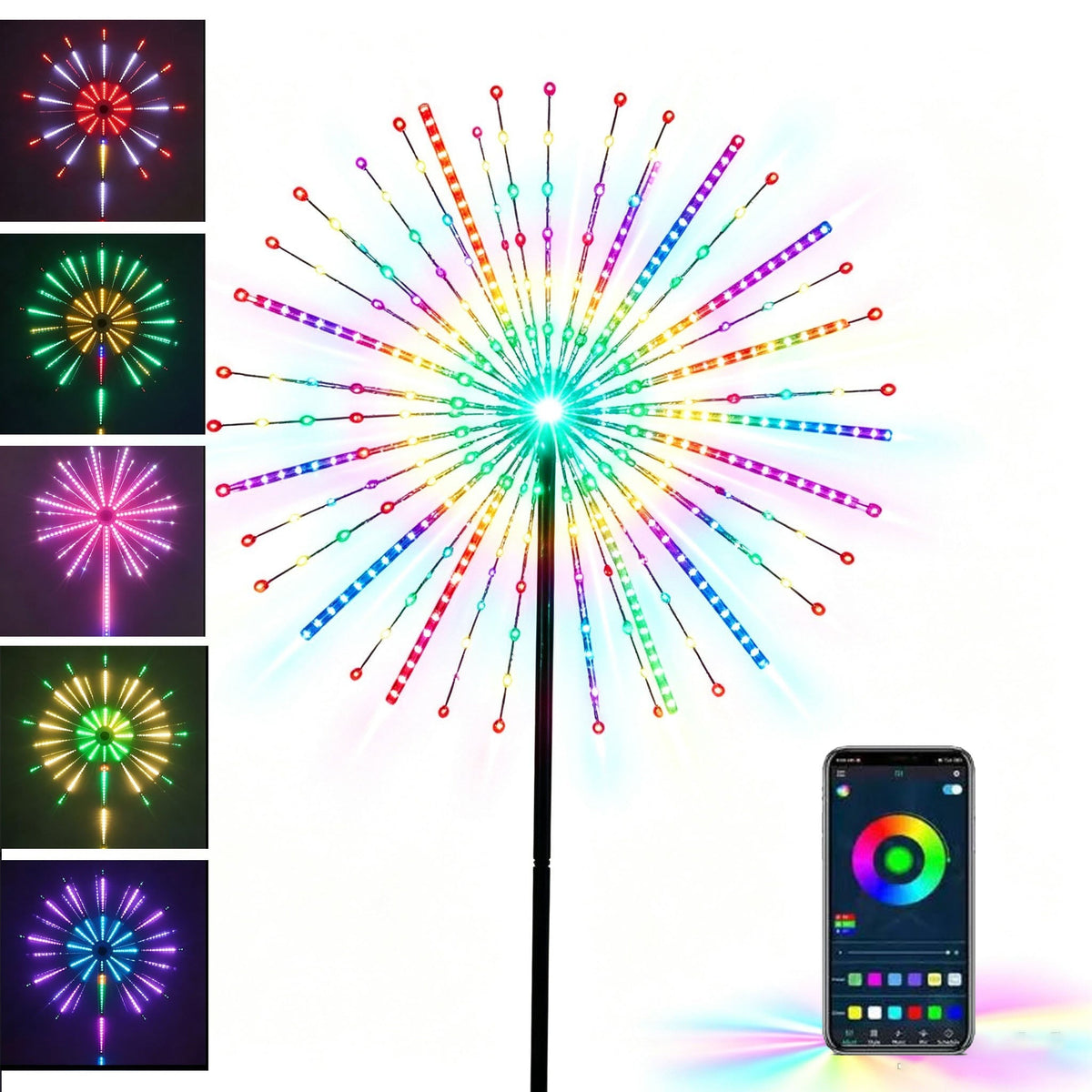 🎁Last Day 49% OFF - 💡Smart Multi-branched Firework Light