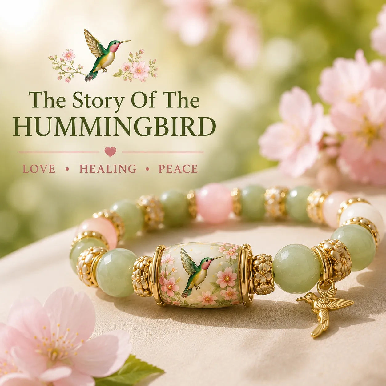 Love, Peace & Spring Blessings  | 2026 Limited Edition Bracelet