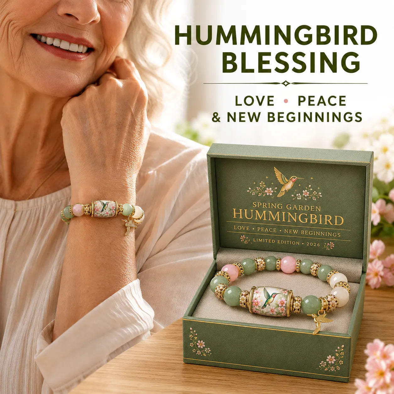 Love, Peace & Spring Blessings  | 2026 Limited Edition Bracelet