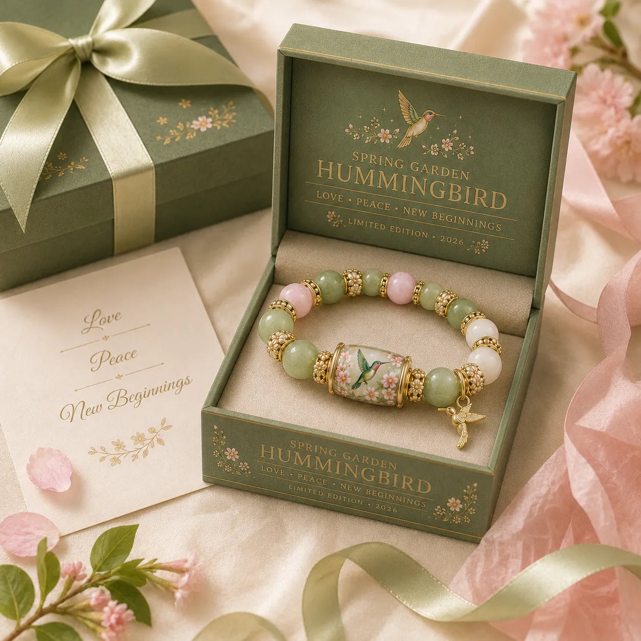 Love, Peace & Spring Blessings  | 2026 Limited Edition Bracelet