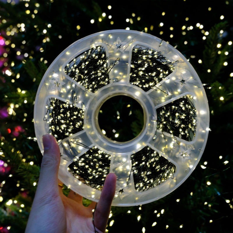 ❄️🏡65.6ft (20m) 600-LED Christmas String Lights – Warm White or Multicolor Holiday Tree Lights🎅💖