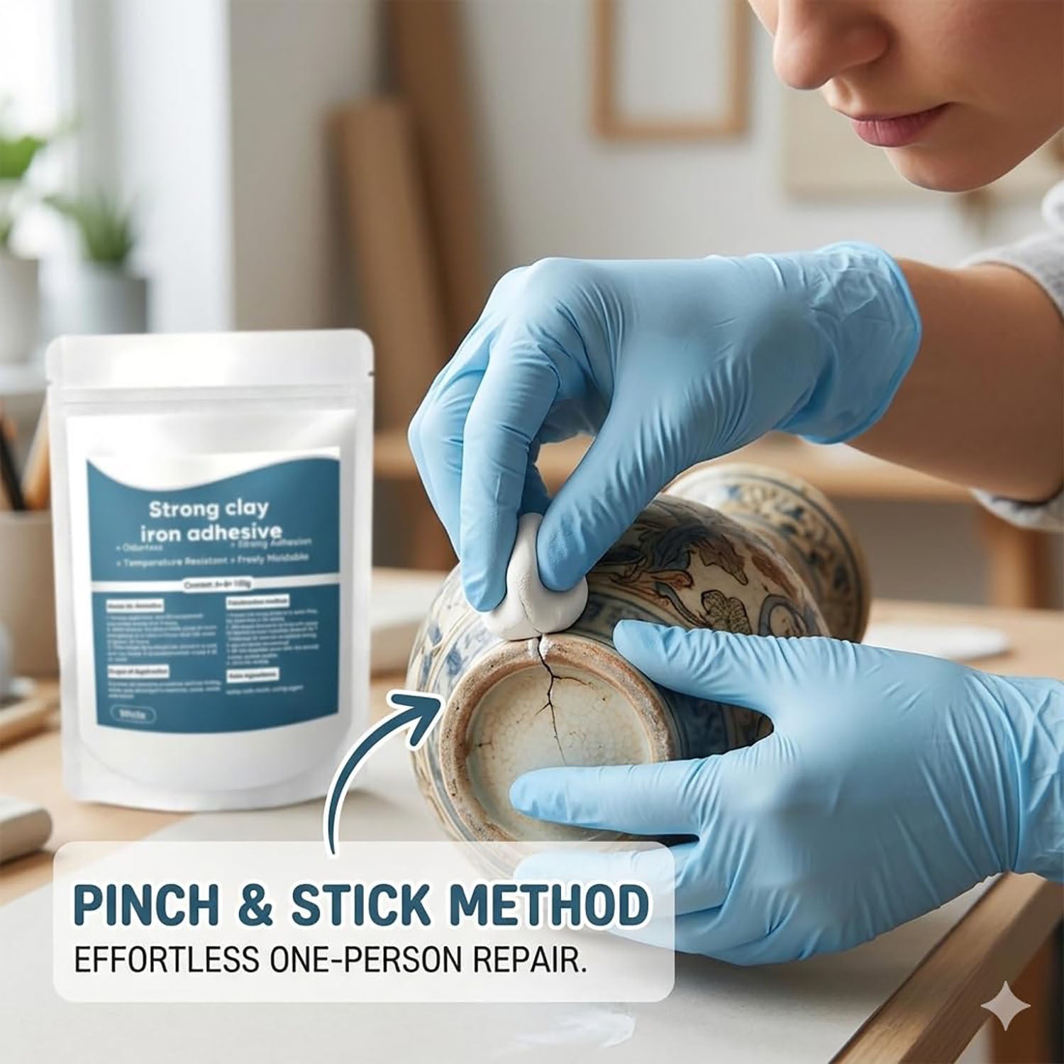 Waterproof Heat-Resistant Epoxy Putty Repair Kit