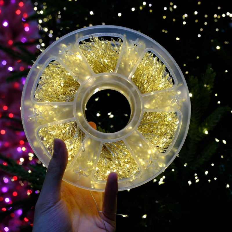 ❄️🏡65.6ft (20m) 600-LED Christmas String Lights – Warm White or Multicolor Holiday Tree Lights🎅💖