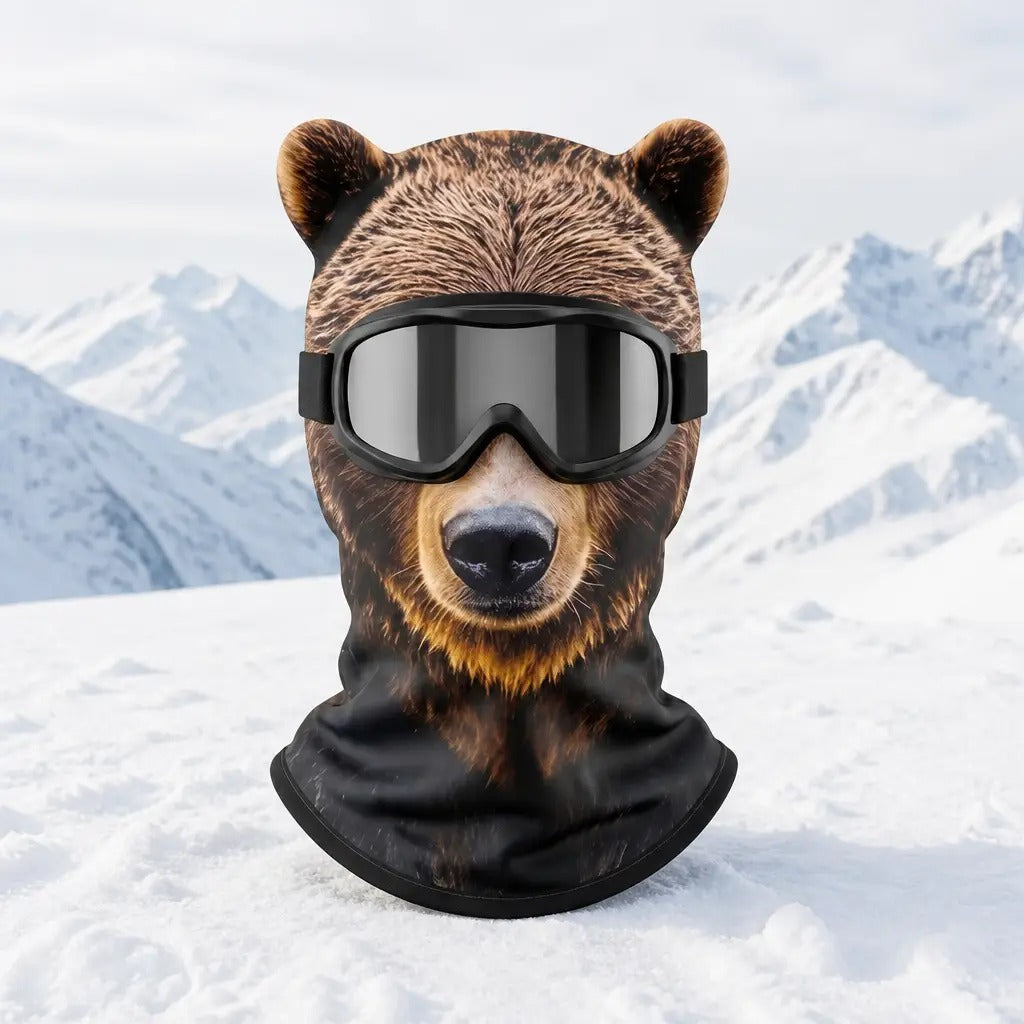 WildFace™ Funny Animal Fleece Winter Mask