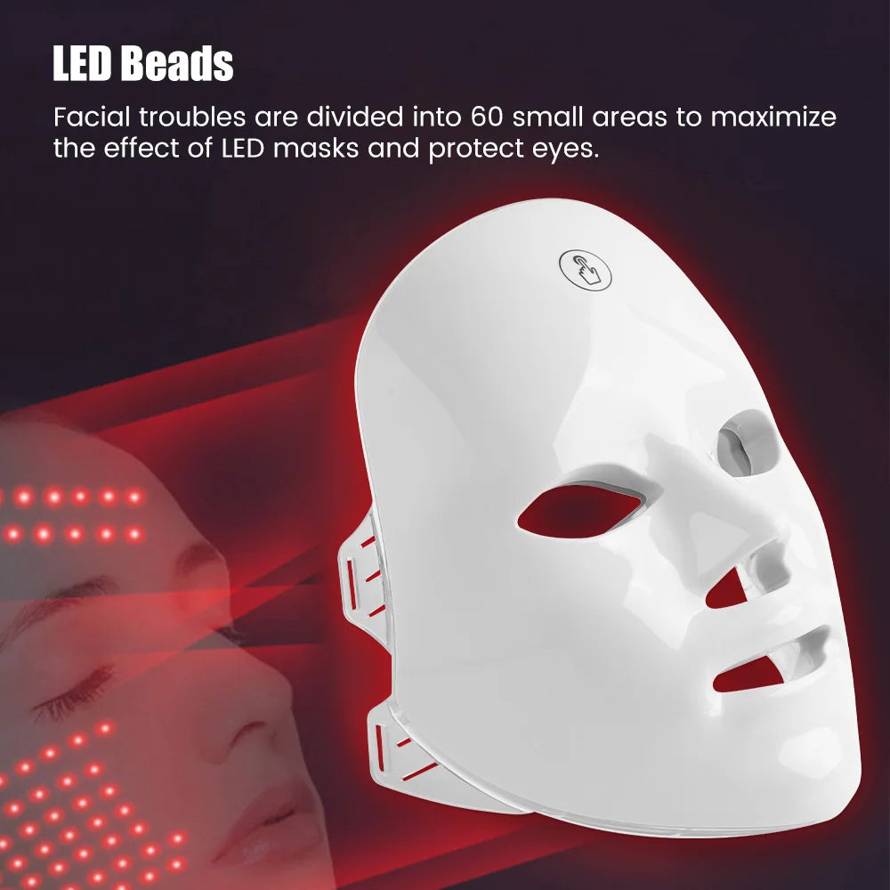 Rechargeable Facial LED Mask