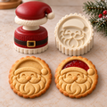 Christmas Jam Cookie Press – Festive Character Handles & Embossed Designs