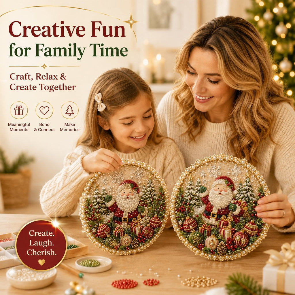 Four Seasons & Holiday Pearl Art Hanging Wreath Kit