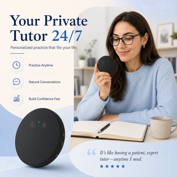AI Real-Time Language Practice Companion – Supports 108 Languages