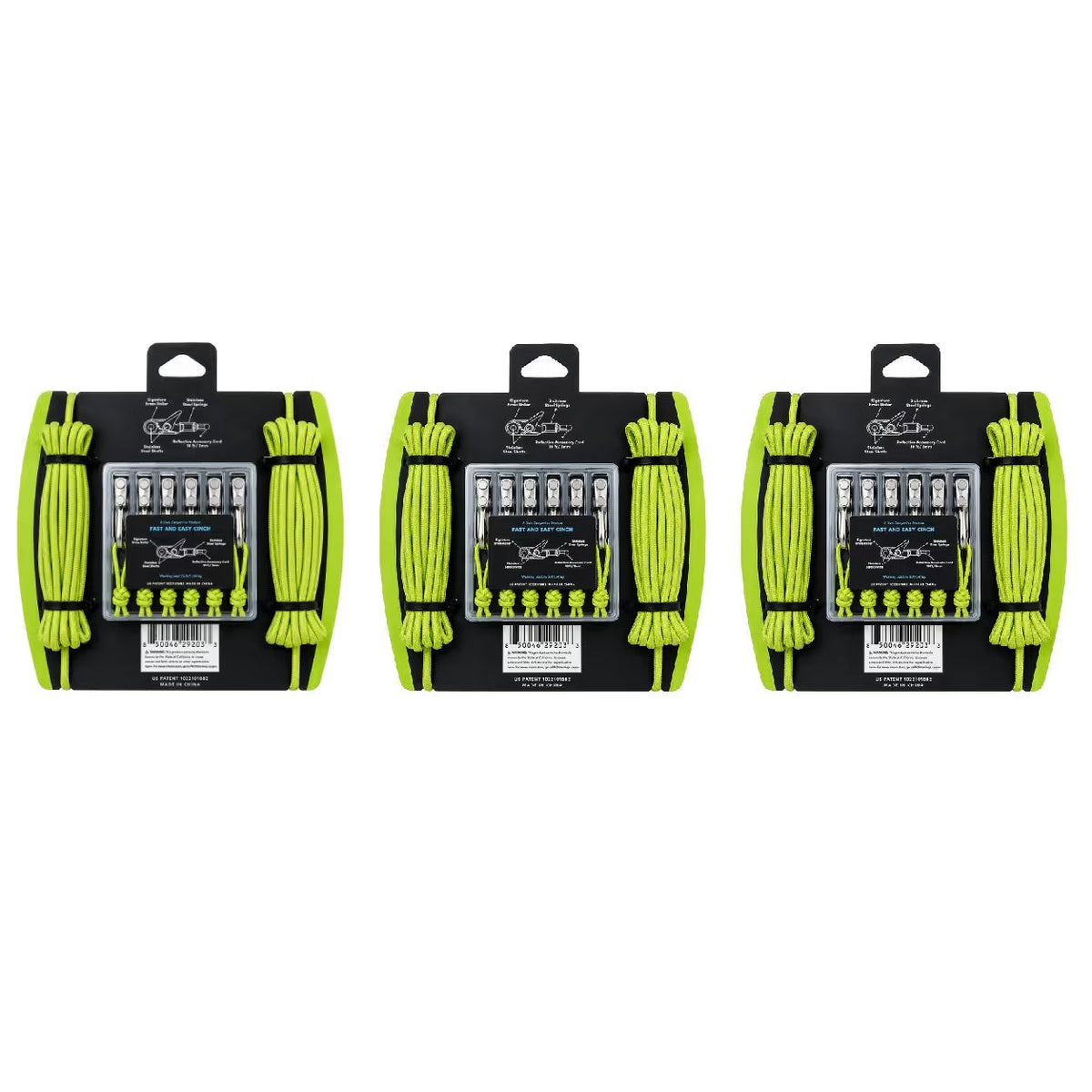 No-Knot Rope Tightener Kit – Pull-to-Lock, Quick-Release Tie-Down System