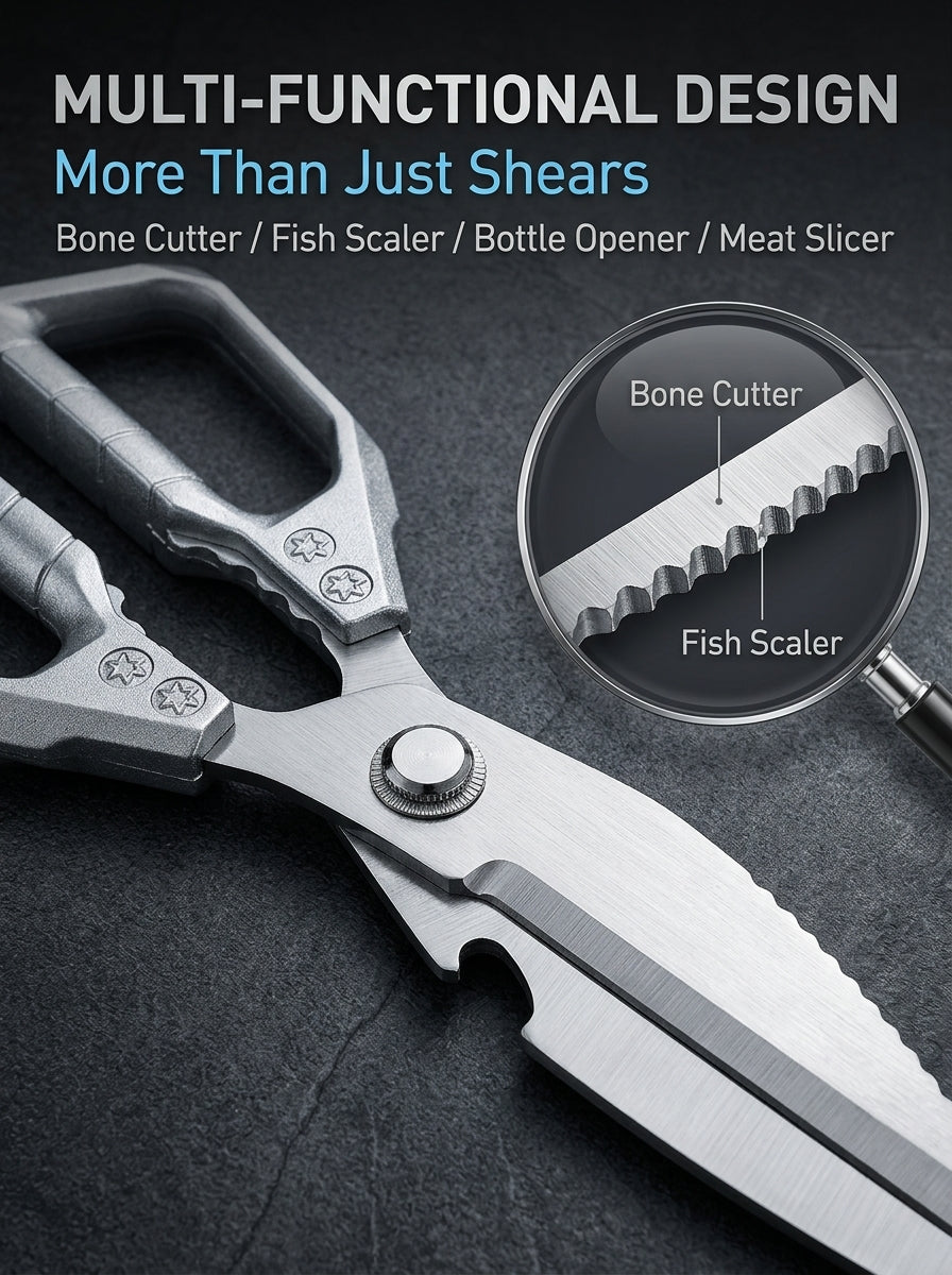 Multifunctional Heavy-Duty Kitchen Shears✂️🦴