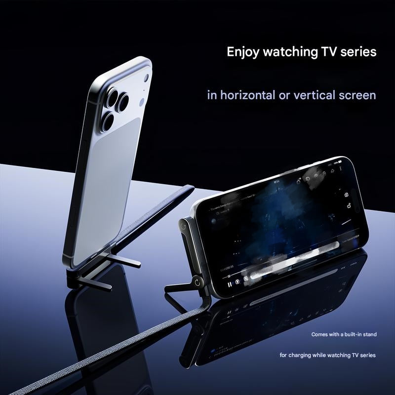 2-in-1 Invisible Holder Charger Cable|240w super fast charging Fast Charging Cord
